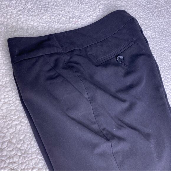 Mossimo Black Stretch Dress Capris w Pockets  Sz 4 - Picture 2 of 10
